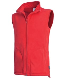 Stedman ST5010 - Active Fleece Vest Scarlet Red