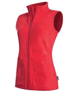 Stedman ST5110 - Active fleece vest for women Scarlet Red