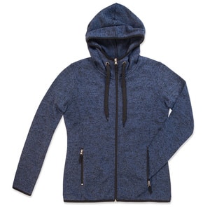 Stedman ST5950 - Women Active Knit Fleece Jacket Marina Blue Melange