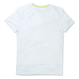 Stedman ST8400 - Sports Set In Mesh Mens T-Shirt White