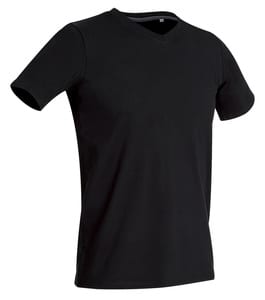 Stedman ST9610 - T-Shirt Clive V Neck Black Opal