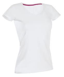 Stedman ST9710 - T-Shirt Claire V Neck White
