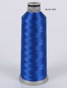 Madeira M918 - PolyNeon 40 Thread 5000m Blue 1829