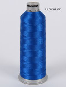 Madeira M918 - PolyNeon 40 Thread 5000m Turquoise 1797