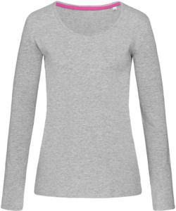 Stedman ST9720 - T-Shirt Claire Logn Sleeve V Neck Heather