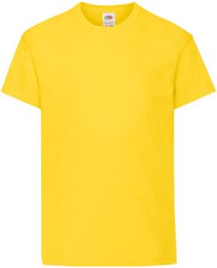Fruit Of The Loom F61019 - Original T-Shirt Kids Yellow