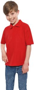 Absolute Apparel AA15 - Precision Polo Kids Red