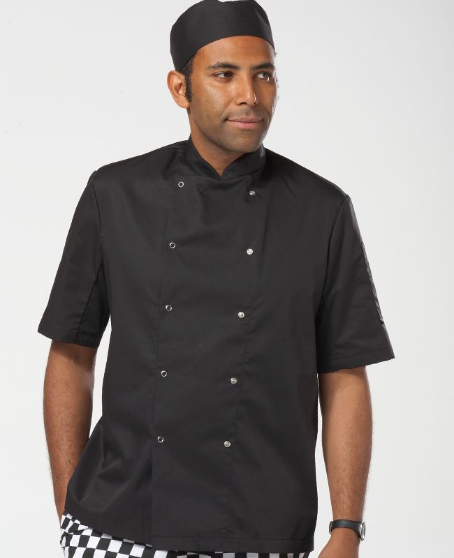 Dennys DD08S - Chef Short Sleeve Jacket