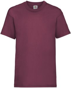 Fruit Of The Loom F61033 - Valueweight T-Shirt Kids Burgundy
