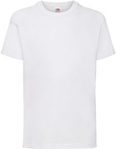 Fruit Of The Loom F61033 - Valueweight T-Shirt Kids White