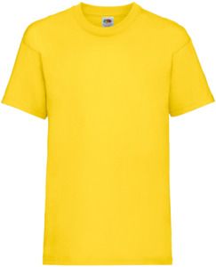 Fruit Of The Loom F61033 - Valueweight T-Shirt Kids Yellow