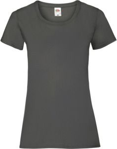 Fruit Of The Loom F61372 - LadyFit Valueweight T-Shirt Light Graphite