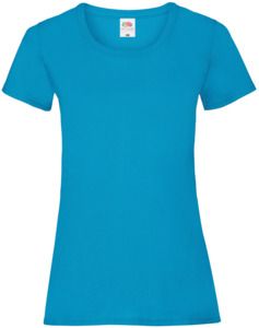 Fruit Of The Loom F61372 - LadyFit Valueweight T-Shirt Azure Blue