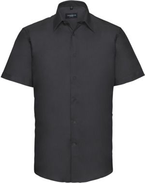 Russell Collection R923M - Oxford Tailored Easy Care Short Sleeve Shirt Mens