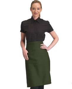 Dennys DDP110 - Waist Apron 24in With Pocket Olive