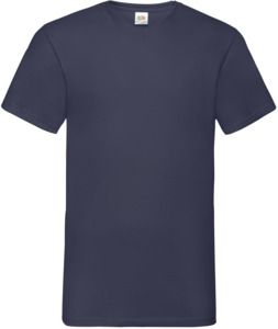 Fruit Of The Loom F61066 - Valueweight T-Shirt V-Neck Deep Navy