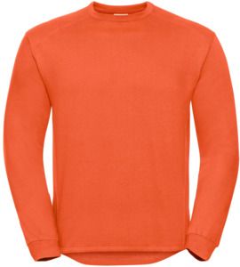 Russell R013M - Heavy Duty Sweatshirt Mens Orange