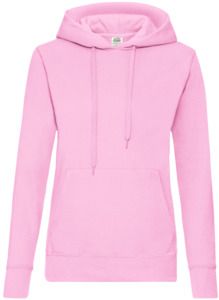 Fruit Of The Loom F62038 - LadyFit Hooded Sweat Light Pink