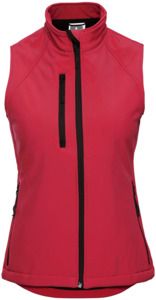Russell R141F - Softshell Gilet Ladies Classic Red