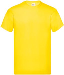 Fruit Of The Loom F61082 - Original T-Shirt Yellow
