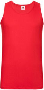 Fruit Of The Loom F61098 - Athletic Vest Red