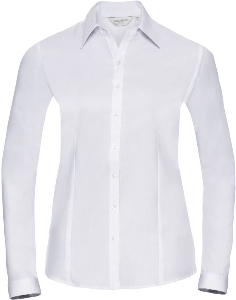 Russell Collection R962F - Herringbone Long Sleeve Ladies Shirt